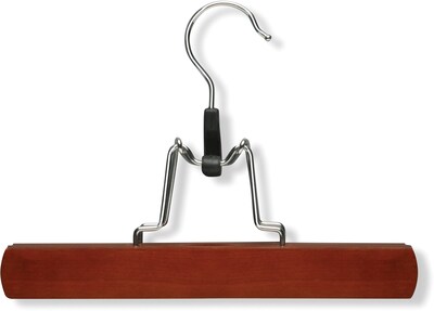 Honey Can Do Wood/Veneer Clothes Hanger, Cherry, 16/Pack (HNG-09038)