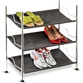 Honey Can Do 3 Tier Canvas Shoe Rack