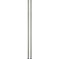 Honey Can Do 54 Pole With Leg Levelers, Chrome