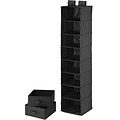Honey Can Do 8 Shelf Organizer And Two Drawers, Black