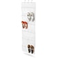 Honey Can Do 24 Pocket Over-Door Shoe Organizer, White