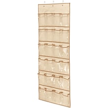 Honey Can Do 24 Pocket Otd Shoe Organizer, Beige