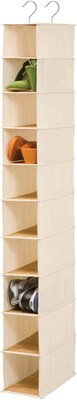 Honey Can Do 10 Shelf Hanging Organizer, Bamboo