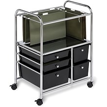 Honey-Can-Do 5-Drawer Hanging File Cart (CRT-01512)