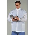 ASEP® Unisex Short Barrier Lab Coats White, Large