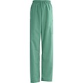 AngelStat® Unisex Elastic Cargo Scrub Pants, Jade, Small, Long Length