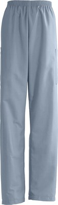 AngelStat® Unisex Elastic Cargo Scrub Pants, Misty Green, XL, Long Length