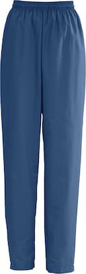 AngelStat® Ladies Elastic Draw Cord Scrub Pants, Navy Blue, XS