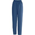 AngelStat® Ladies Elastic Draw Cord Scrub Pants, Navy Blue, Small