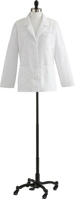 Medline Ladies Consultation Lab Coats, White, 20 Size