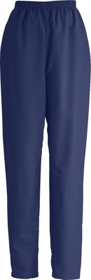 ComfortEase™ Ladies Elastic Scrub Pants, Midnight Blue, XS, Regular Length