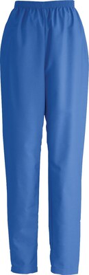 ComfortEase™ Ladies Elastic Scrub Pants, Royal Blue, XS, Regular Length