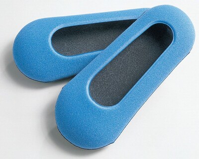 Medline Pedi-foam® Slippers; Light Blue, Medium, 72 Pair/Case
