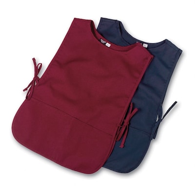 Medline Cobbler Aprons, Burgundy