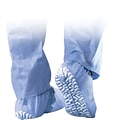 Medline Non-skid Spunbond Shoe Covers, Blue, 200/Pack