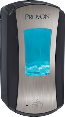 PROVON LTX 12 Automatic Wall Mounted Hand Soap Dispenser, Black (1972-04)