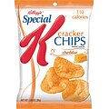Kelloggs® Special K® Cracker Chips, Cheddar, 6 Bags/Box
