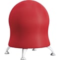 Safco Fabric Plastic Ball Chair, Crimson (4750CI)