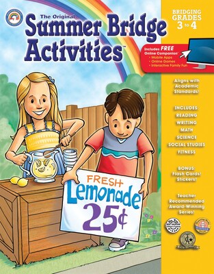 Summer Bridge Activities™ Workbook, Grades 3 - 4