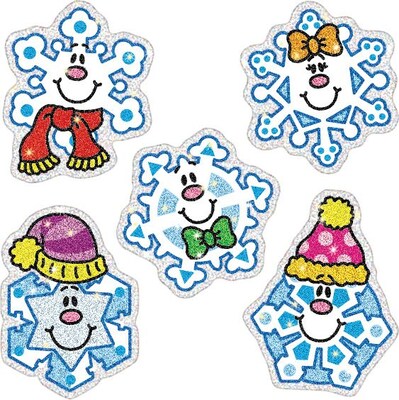 Carson-Dellosa Snowflakes Dazzle™ Stickers, 105/Pk