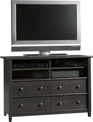 Sauder® Edge Water Highboy TV Stand, Estate Black