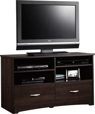 Sauder® Beginnings TV Stand, Cinnamon Cherry
