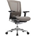 Raynor nefil Pro Smart Motion Managers Chair, Mesh, 3D Gray, Seat: 19 1/2W x 16 - 17 1/4D, Back: 20 5/8W x 21 5/8H