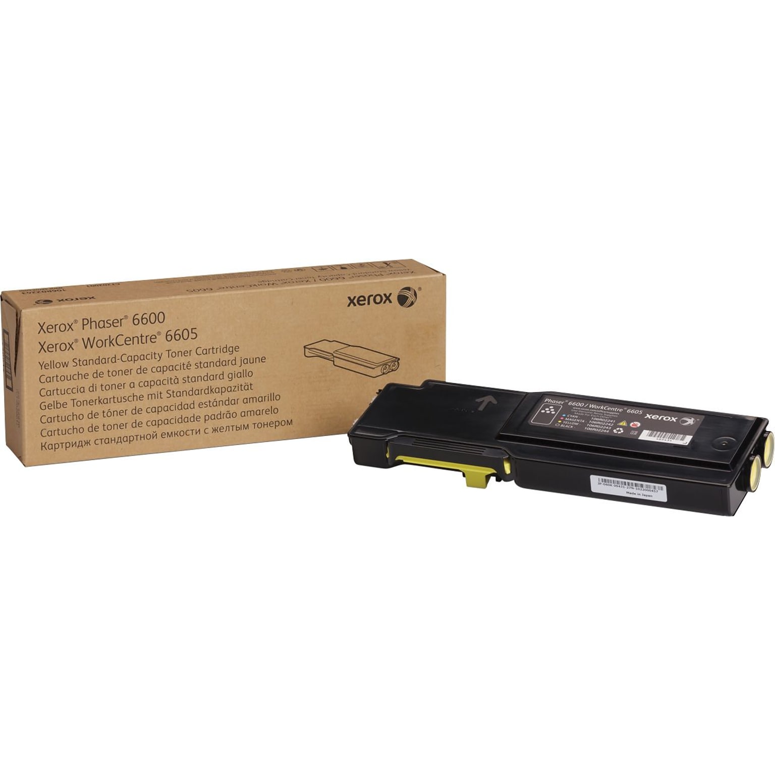 Xerox 106R02243 Yellow Standard Yield Toner   Cartridge