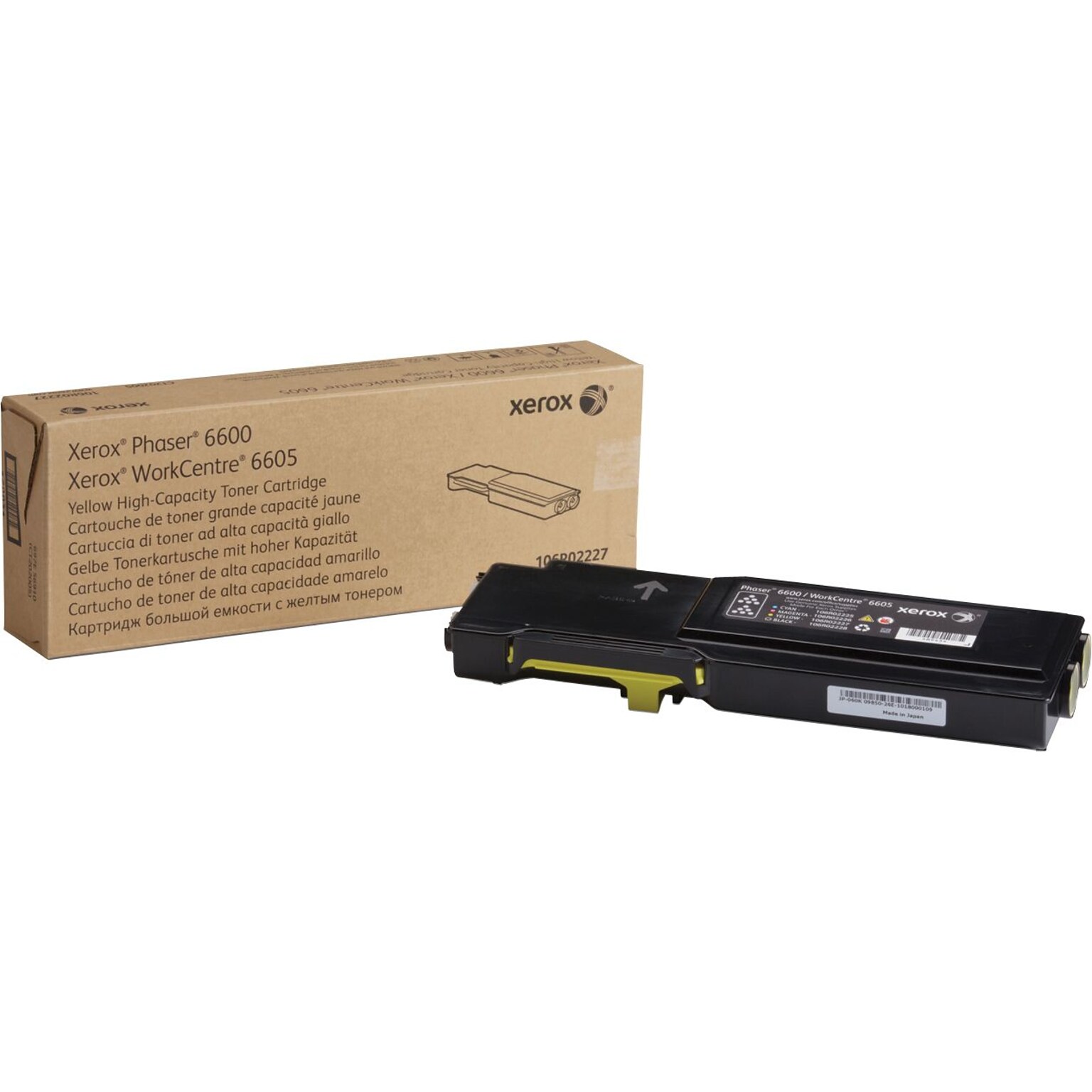 Xerox 106R02227 Yellow High Yield Toner   Cartridge