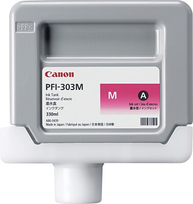 Canon® PFI-303 Magenta Ink Cartridge; 2960B001AA