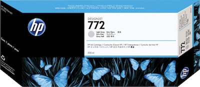 HP 772 Light Gray Standard Yield Ink Cartridge (CN634A)