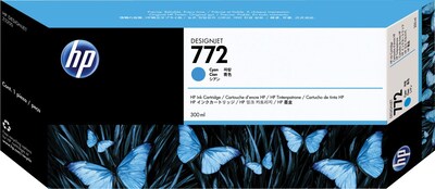 HP 772 Cyan Standard Yield Ink Cartridge (CN636A)