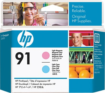 HP 91 (C9462A) Light Magenta and Light Cyan Printhead Dual Pack