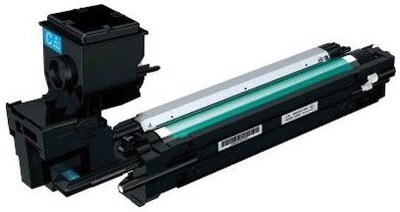 Konica Minolta® Cyan Toner Cartridge; A0WG0JF, High Yield