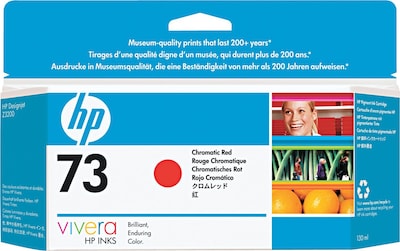 HP 73 Red Standard Yield Ink Cartridge (CD951A)