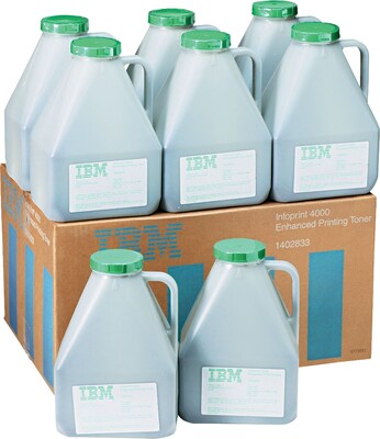 IBM 1402833 Black Extra High Yield Toner Cartridge, 8/Pack