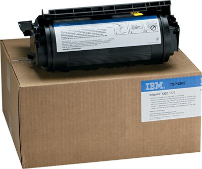 InfoPrint Black Toner Cartridge (75P4305); Extra High Yield