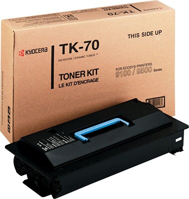Kyocera Mita® Black Toner Cartridge; TK70, High Yield