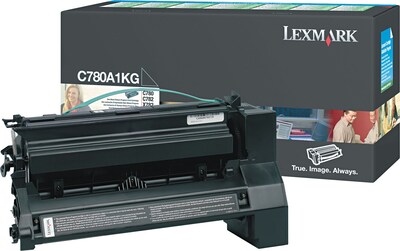 Lexmark C780A1KG Black Standard Yield Toner Cartridge