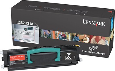 Lexmark E352 Black High Yield Toner Cartridge