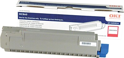 OKI 44059214 Magenta High Yield Toner Cartridge (2372183)