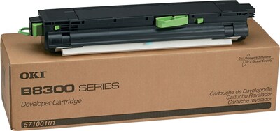 OKI® B8300 Series (57100101) Black Developer Cartridge