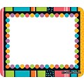 Carson-Dellosa Stylin Stripes Name Tags, 40/Pack