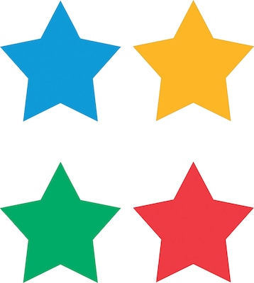Carson-Dellosa Stars, Multicolor Chart Seals