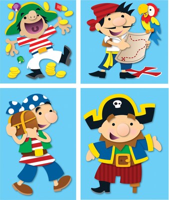 Carson-Dellosa Pirates Prize Pack Stickers