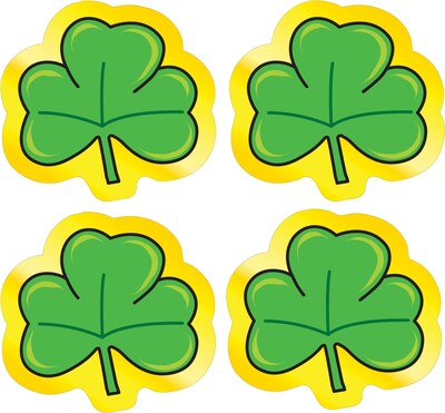 Carson-Dellosa Shamrocks Shape Stickers