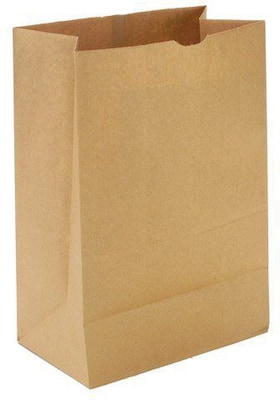 S & G PACKAGING Kraft Paper Grocery Bags 40 lbs., 400/Bundle