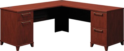 Bush Business Furniture Enterprise 72W x 72D L Shaped Desk, Harvest Cherry,  (2910CS-03K)