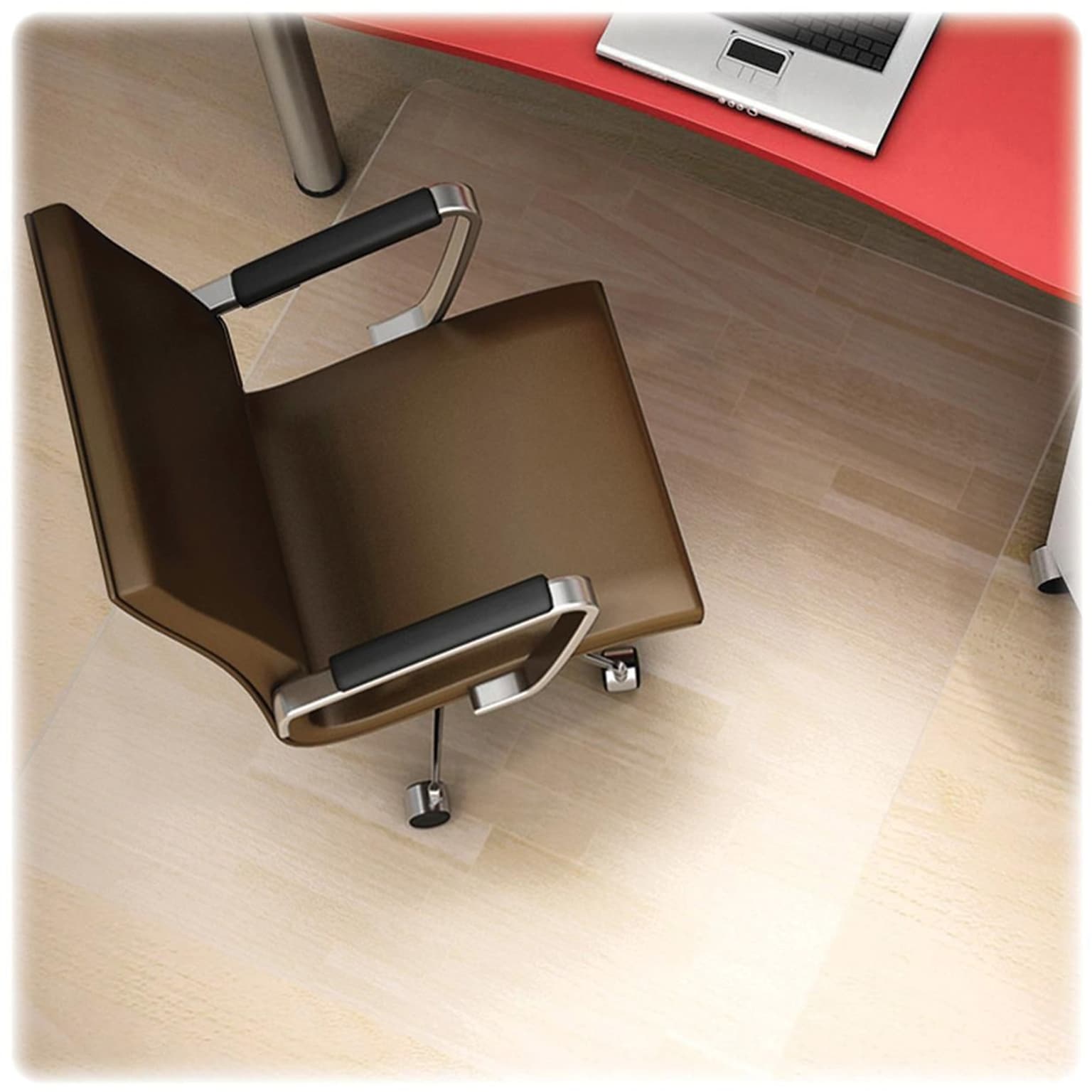 Deflect-O Hard Floor Chair Mat, 36 x 48, Clear (DEFCM21142PC)
