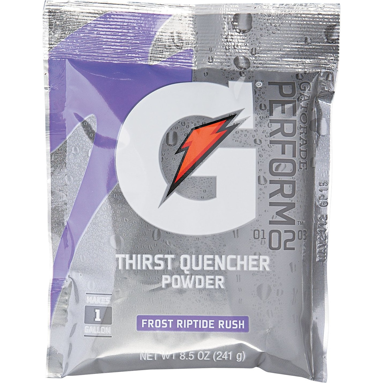 Gatorade Thirst Quencher Riptide Rush Powdered Sports Drink Mix, 8.5 Oz., 40/Carton (308-33665)